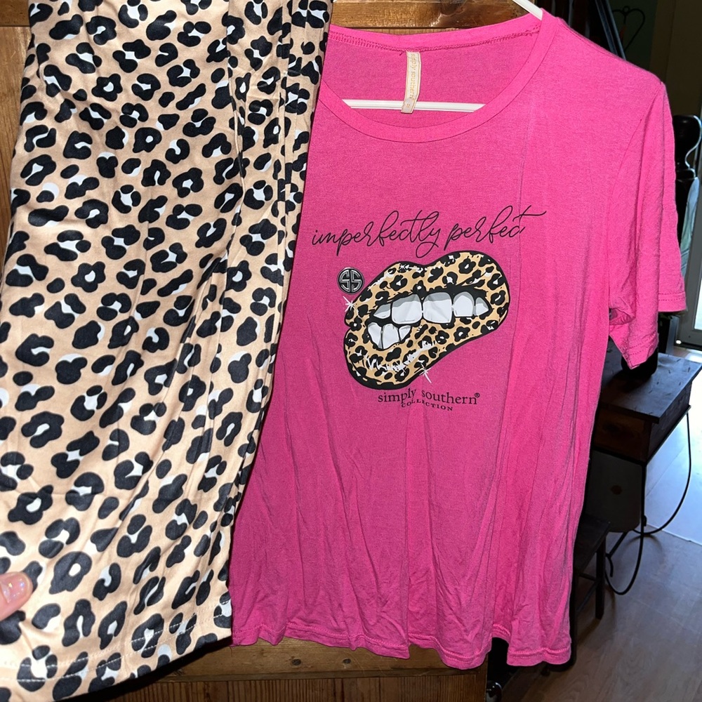 Simply Southern “ Imperfectly Perfect”pajama set